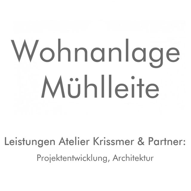 Wohnanlage Mühlleite