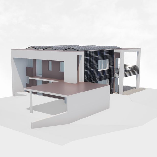 Privathaus 14/11 mit PV-Anlage