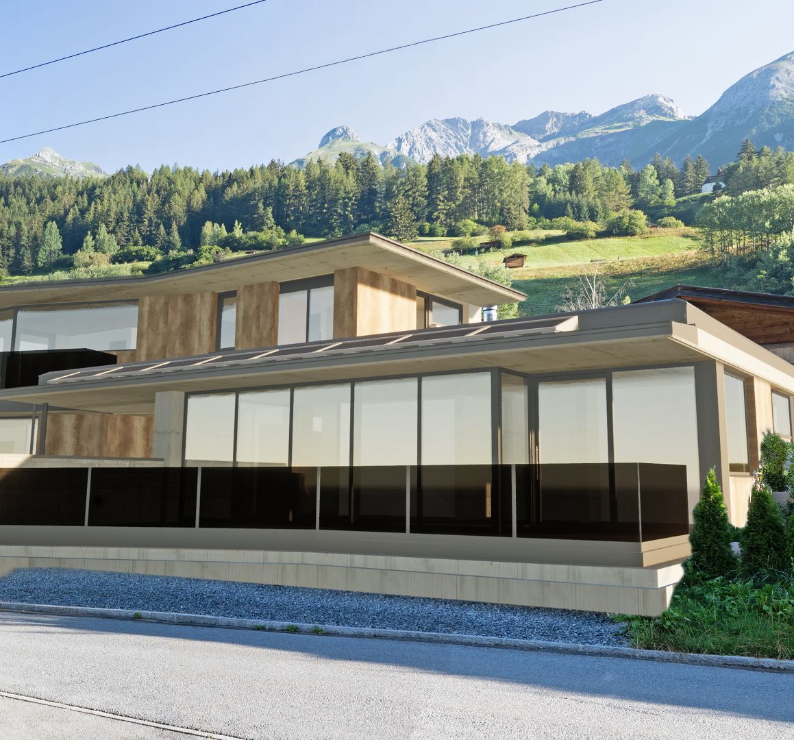 Visualisierung Privatwohnhaus