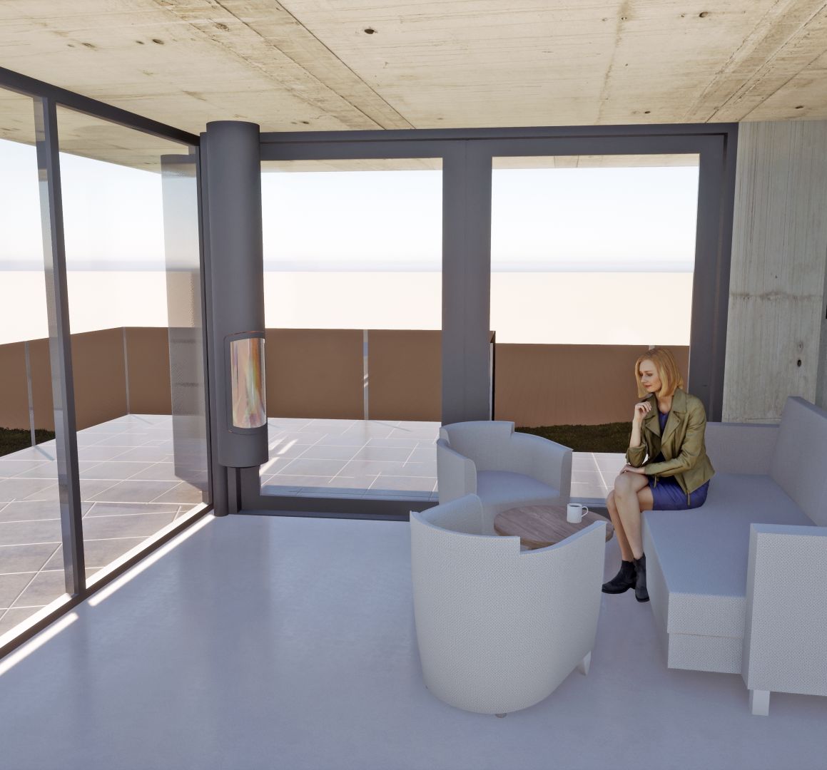 Visualisierung Privatwohnhaus Innen