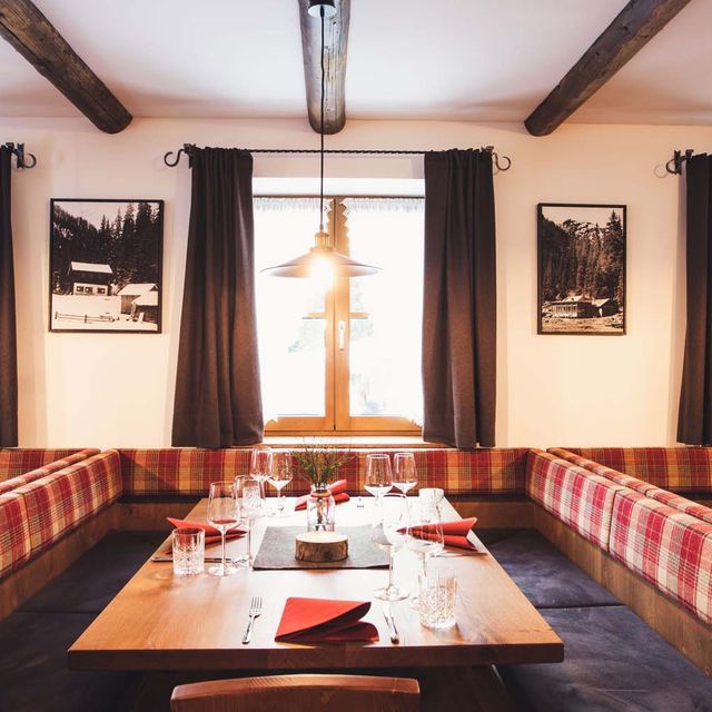 Wagner Hütte Speisesaal