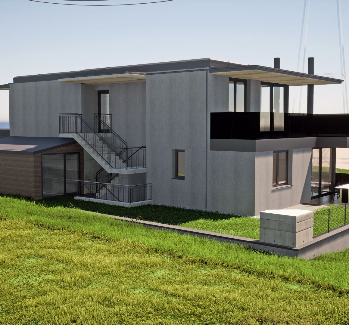 Visualisierung Privatwohnhaus